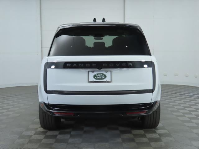 new 2025 Land Rover Range Rover car, priced at $126,360