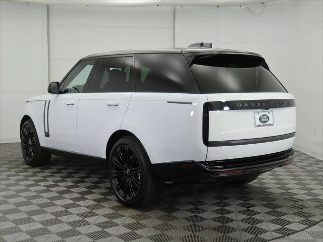 new 2025 Land Rover Range Rover car, priced at $121,300