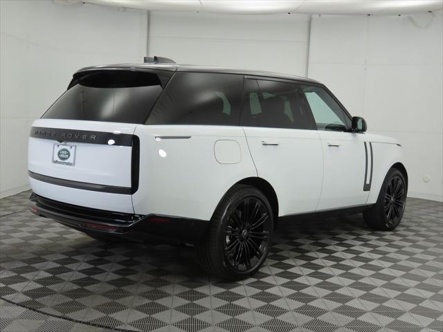 new 2025 Land Rover Range Rover car, priced at $121,300