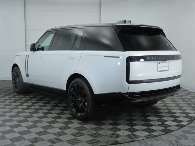 new 2025 Land Rover Range Rover car, priced at $136,850