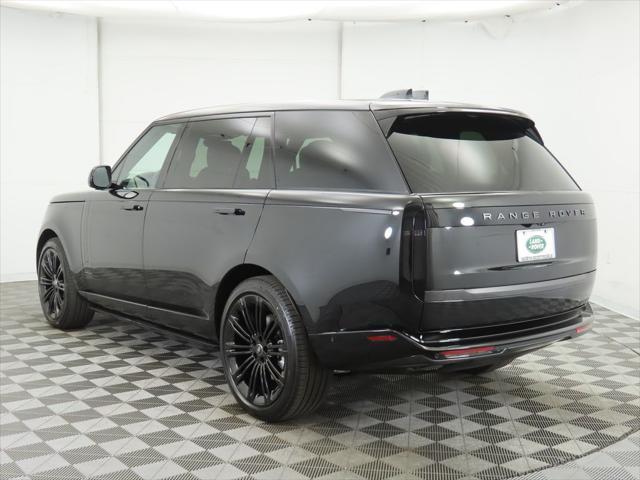 new 2025 Land Rover Range Rover car, priced at $132,210