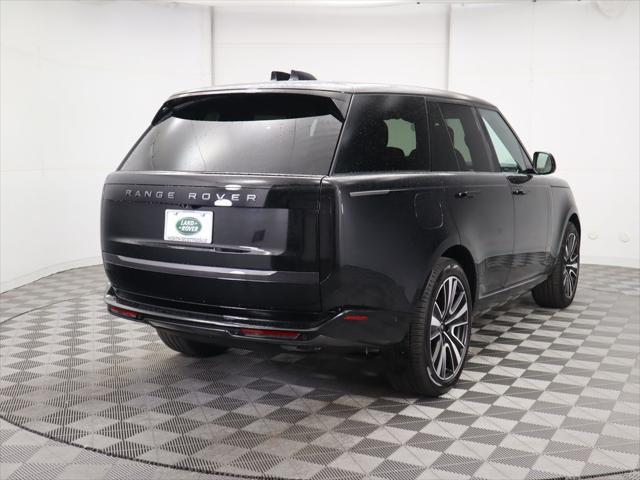 new 2025 Land Rover Range Rover car, priced at $133,580