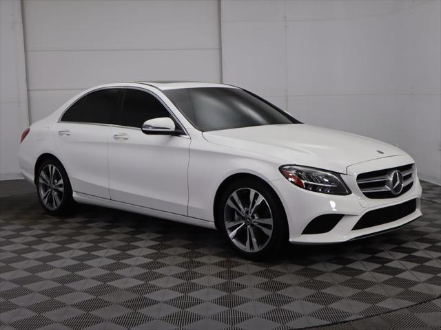 used 2021 Mercedes-Benz C-Class car, priced at $30,087