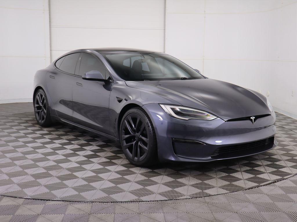 used 2021 Tesla Model S car, priced at $52,983