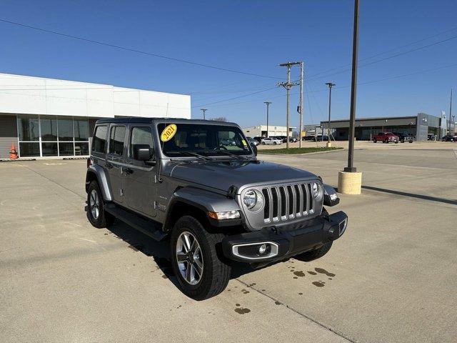 used 2021 Jeep Wrangler Unlimited car, priced at $30,987