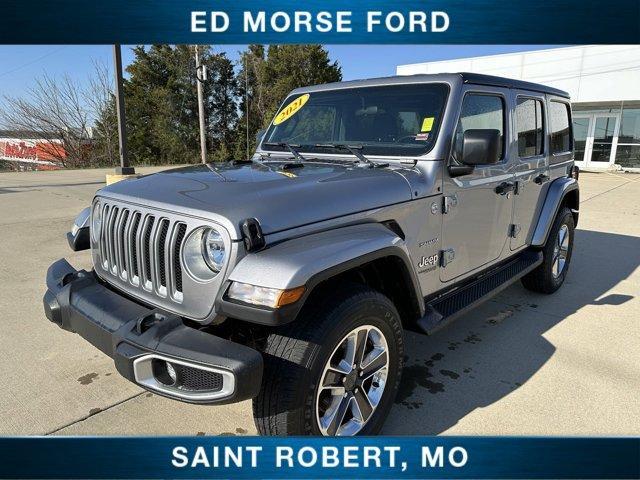 used 2021 Jeep Wrangler Unlimited car, priced at $30,799