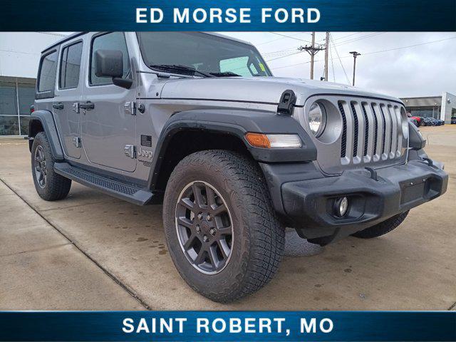 used 2020 Jeep Wrangler Unlimited car, priced at $28,274