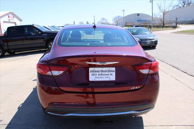 used 2015 Chrysler 200 car, priced at $7,999