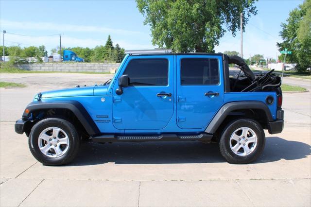 used 2015 Jeep Wrangler Unlimited car, priced at $11,900