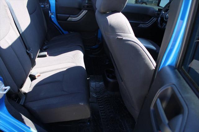 used 2015 Jeep Wrangler Unlimited car, priced at $11,900