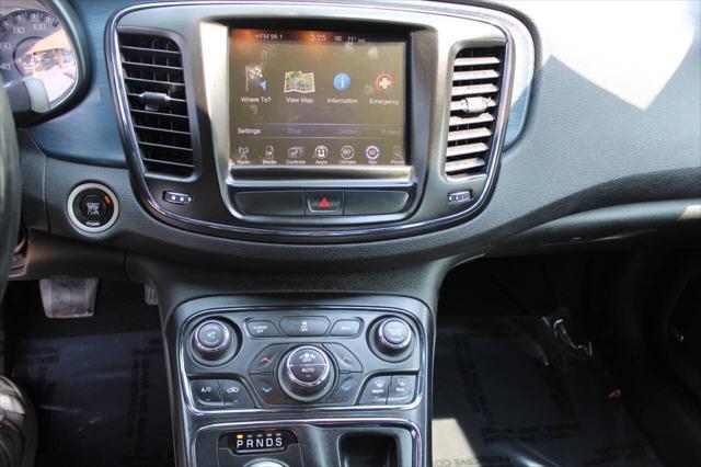 used 2015 Chrysler 200 car, priced at $7,700