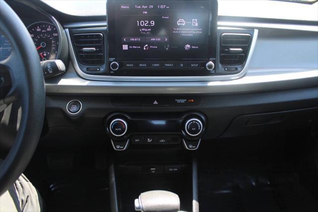used 2021 Kia Rio car, priced at $12,500