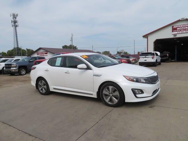 used 2014 Kia Optima Hybrid car, priced at $6,700