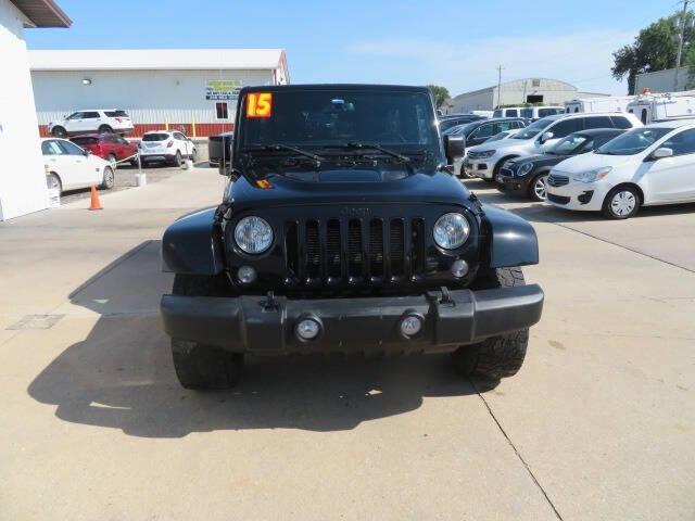 used 2015 Jeep Wrangler Unlimited car, priced at $12,950