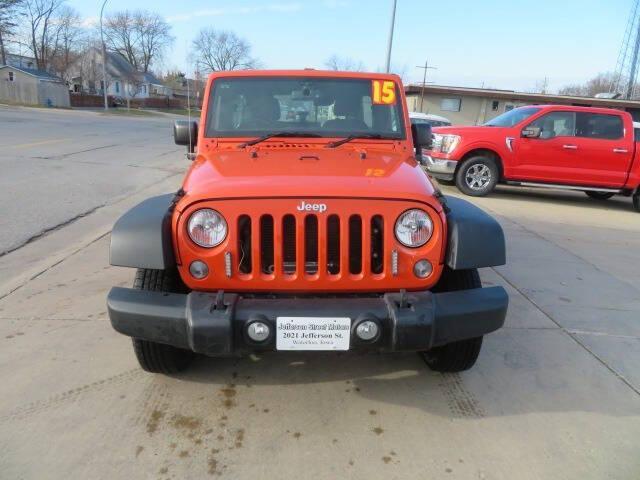 used 2015 Jeep Wrangler Unlimited car, priced at $11,500