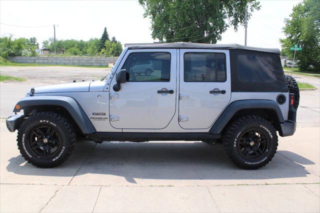 used 2015 Jeep Wrangler Unlimited car, priced at $12,700