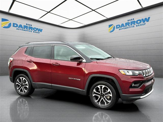 used 2022 Jeep Compass car, priced at $22,702