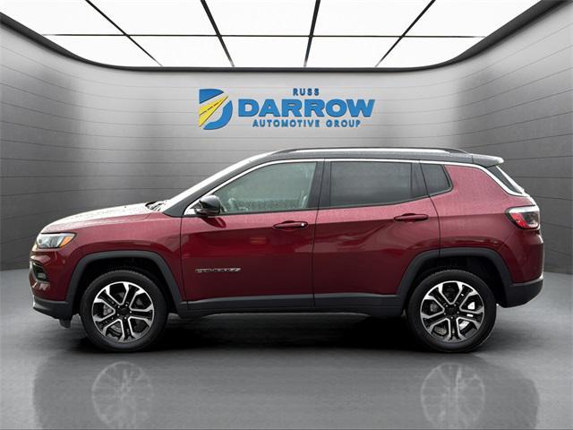 used 2022 Jeep Compass car, priced at $22,702