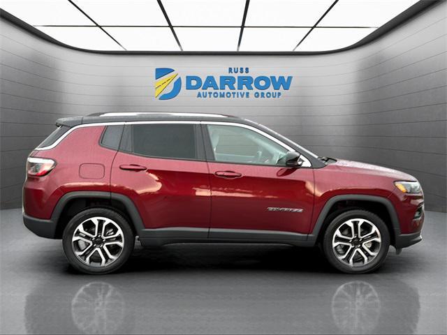 used 2022 Jeep Compass car, priced at $22,702