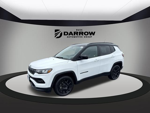 used 2022 Jeep Compass car, priced at $23,202