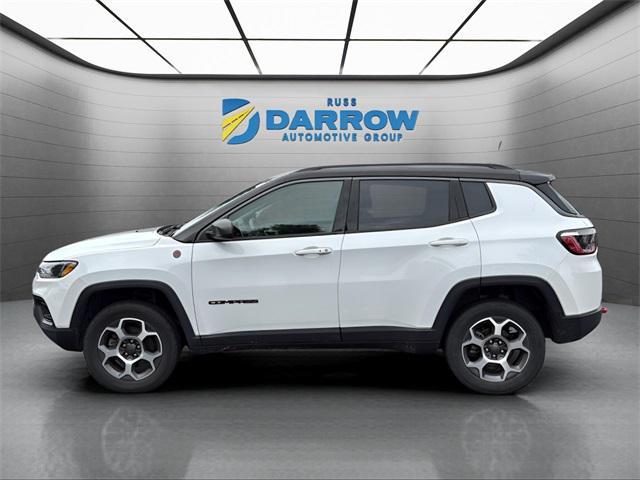 used 2022 Jeep Compass car, priced at $21,357