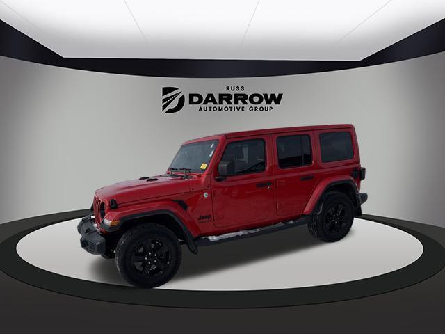 used 2020 Jeep Wrangler Unlimited car, priced at $31,487