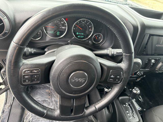 used 2017 Jeep Wrangler Unlimited car, priced at $19,878