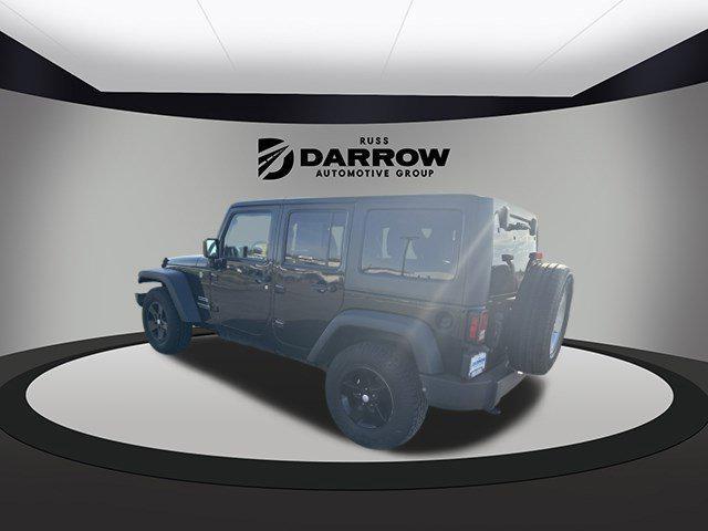 used 2017 Jeep Wrangler Unlimited car, priced at $19,878