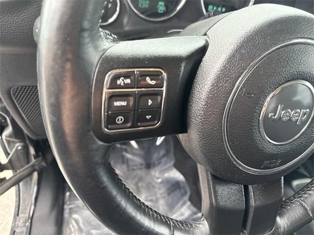 used 2017 Jeep Wrangler Unlimited car, priced at $16,200