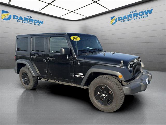 used 2017 Jeep Wrangler Unlimited car, priced at $16,200