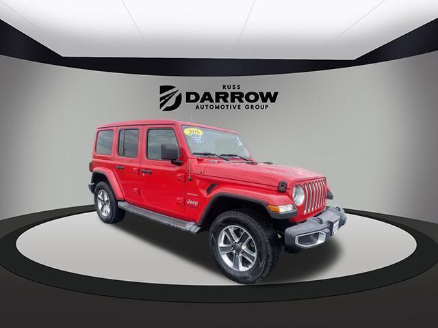 used 2018 Jeep Wrangler Unlimited car, priced at $26,997