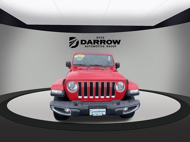 used 2018 Jeep Wrangler Unlimited car, priced at $26,997