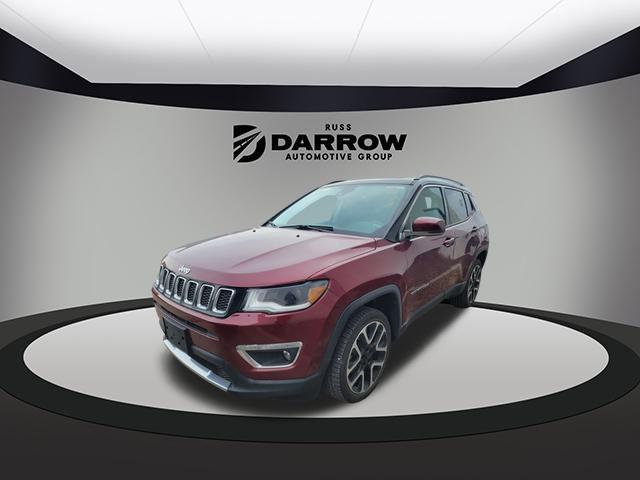 used 2021 Jeep Compass car, priced at $17,487