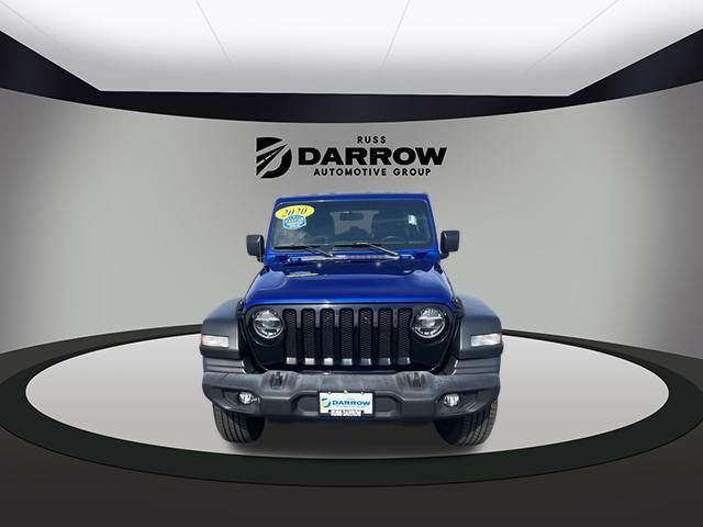 used 2020 Jeep Wrangler Unlimited car, priced at $31,997