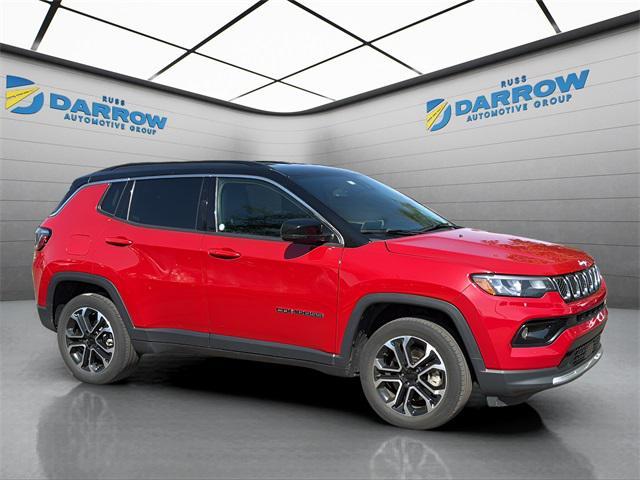 used 2023 Jeep Compass car, priced at $21,577