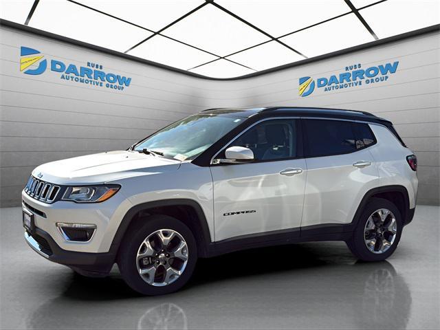 used 2021 Jeep Compass car, priced at $21,212