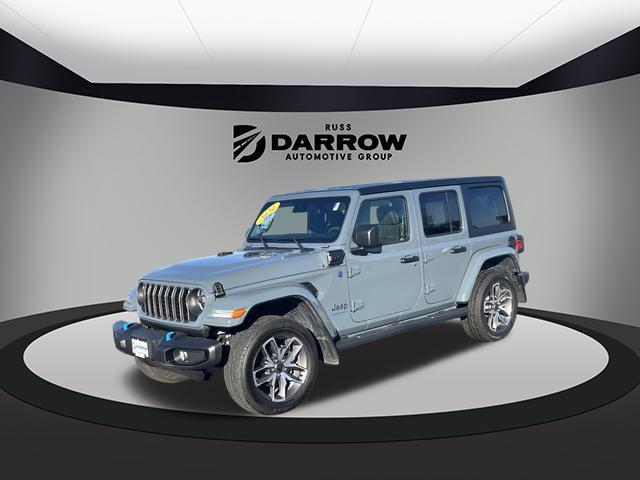 used 2024 Jeep Wrangler 4xe car, priced at $38,999