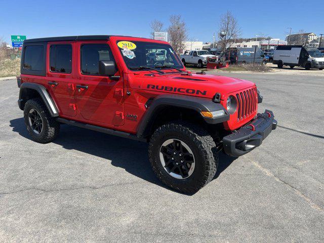 used 2018 Jeep Wrangler Unlimited car, priced at $30,998
