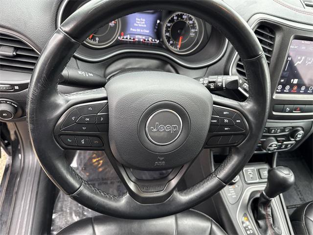 used 2019 Jeep Cherokee car, priced at $18,300