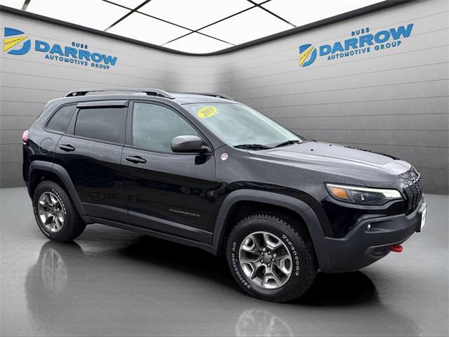 used 2019 Jeep Cherokee car, priced at $18,300