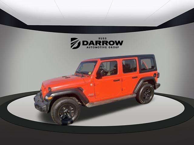 used 2018 Jeep Wrangler Unlimited car, priced at $14,999