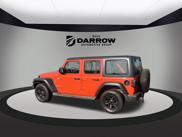 used 2018 Jeep Wrangler Unlimited car, priced at $18,500