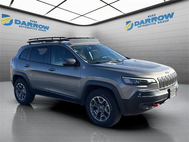 used 2021 Jeep Cherokee car, priced at $24,659