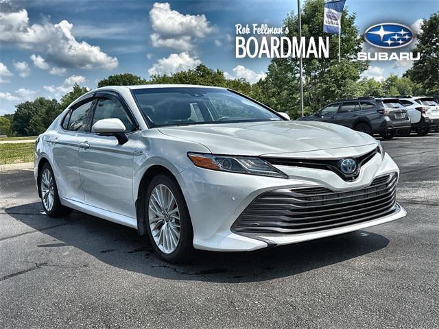 used 2018 Toyota Camry Hybrid car, priced at $20,109