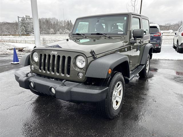 used 2016 Jeep Wrangler car, priced at $17,750