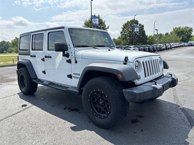 used 2016 Jeep Wrangler Unlimited car, priced at $19,530