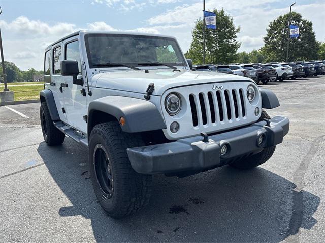 used 2016 Jeep Wrangler Unlimited car, priced at $19,530