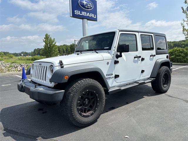used 2016 Jeep Wrangler Unlimited car, priced at $19,530