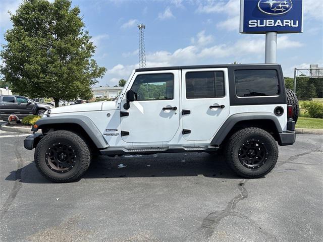 used 2016 Jeep Wrangler Unlimited car, priced at $19,530