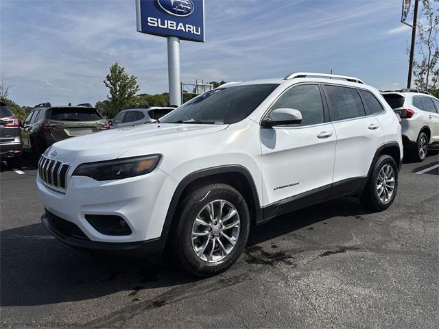 used 2021 Jeep Cherokee car, priced at $21,840